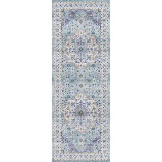 Amara - Light Blue/Ivory