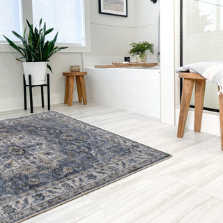Amara - Indigo/Beige